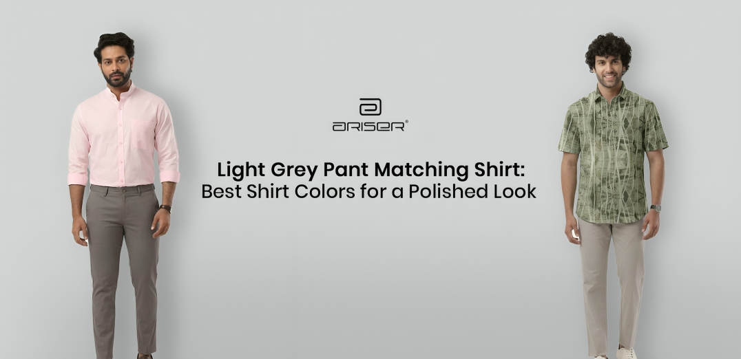 what color dress shirt with light grey pants 10 Grey Pant Matching Shirts Ideas