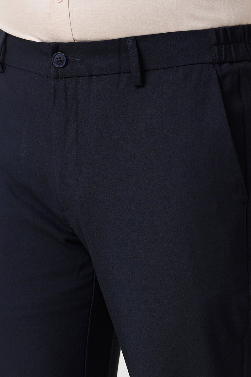 men's stretchable formal  trousers