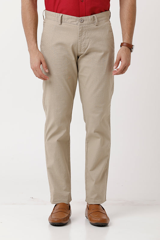 Cotton Slub Trousers
