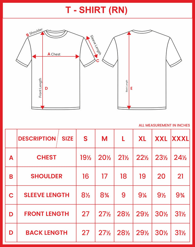 Black solid T-shirt for men casual wear