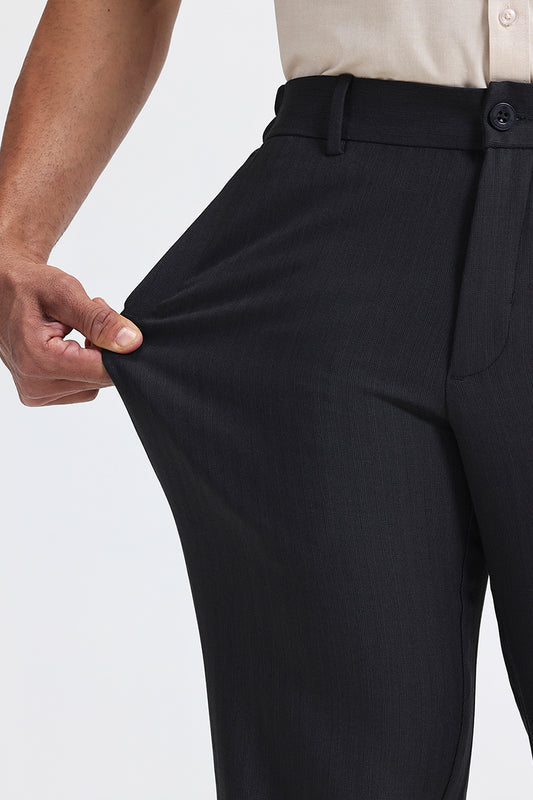 Smart fit trousers formal pants for men.