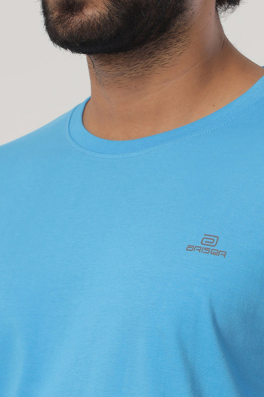 Blue Round Neck TShirt