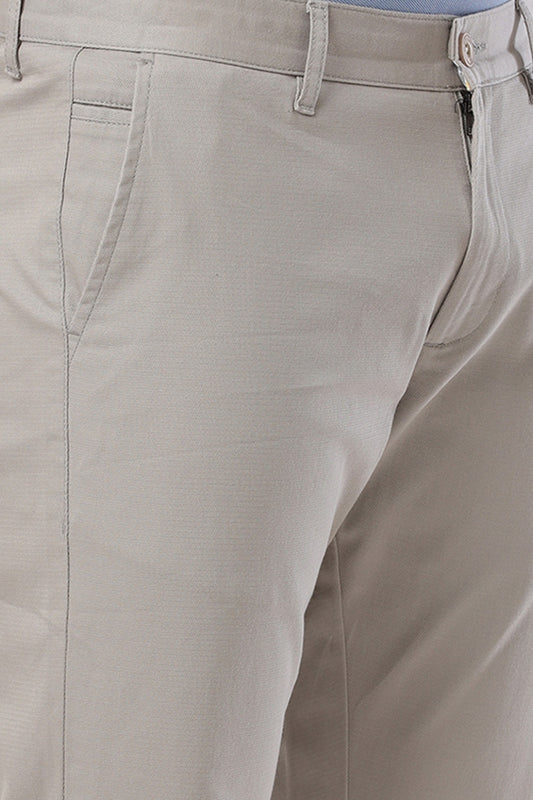 Monaco - Steel Gray Trouser For Men | Ariser