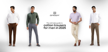 The Ultimate Guide to Cotton Trousers for Men in 2025