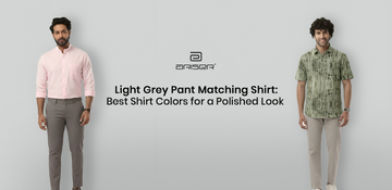 Light Grey Pant Shirt Combo