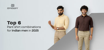 Top 6 Pant Shirt Combinations for Indian Men in 2025 – Featuring Ariser Stretchable Trousers