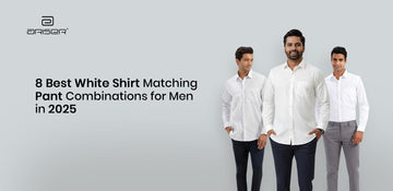 8 Best White Shirt Matching Pant Combinations for Men in 2025