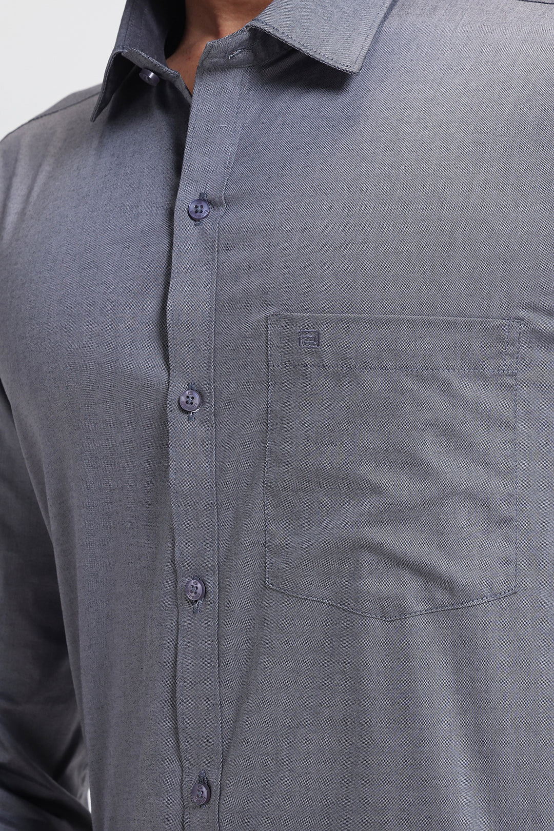 Premium gray office wear shirts for men