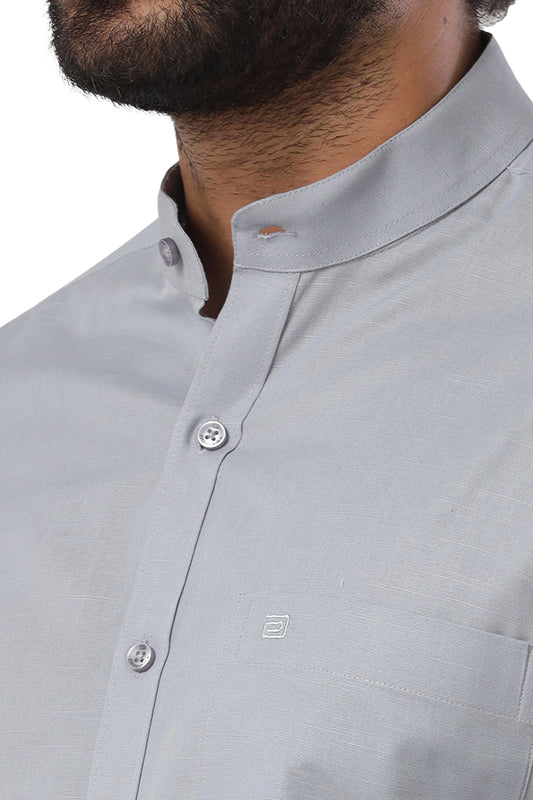 Neo - Gray Formal Shirt For Men | Ariser