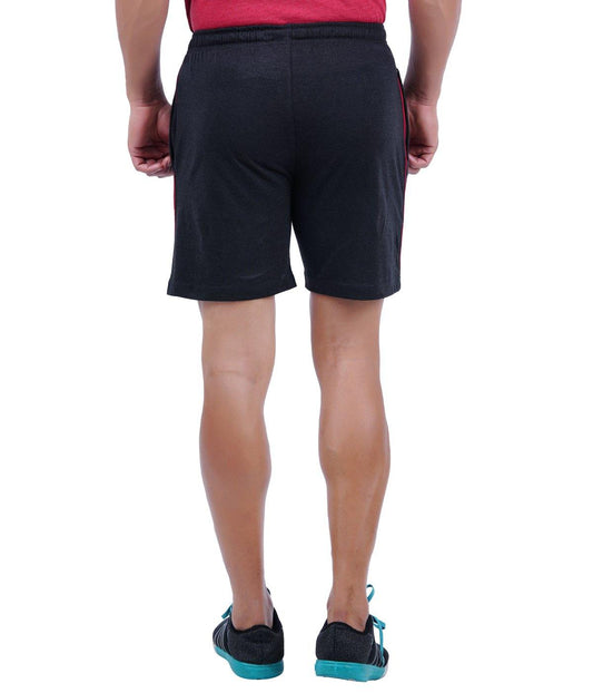 Shorts - Charcoal Knitted Shorts For Mens | Ariser