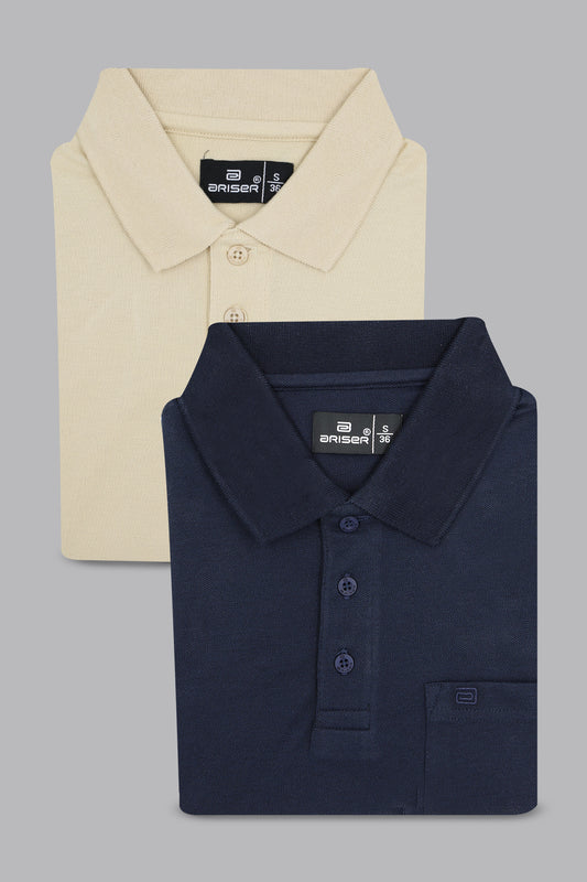 tennis polo t shirts pack of 2 for men