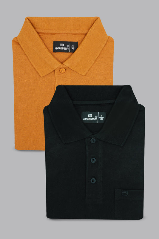 tennis polo t shirts pack of 2 for men