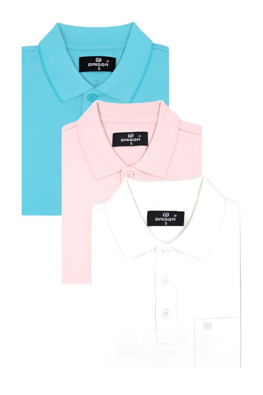 Golf Polo - Multicolor T-Shirts Pack Of 3 Combo For Men | Ariser