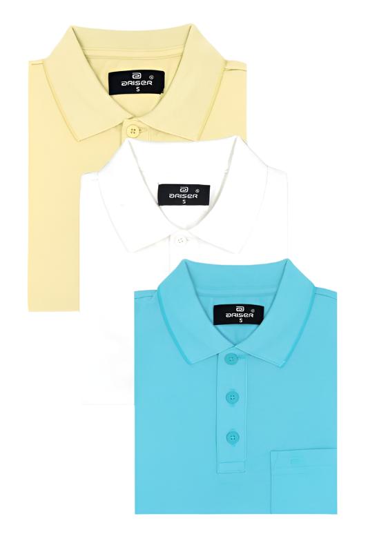 Golf Polo - Collar T-Shirts Pack Of 3 Combo For Men | Ariser