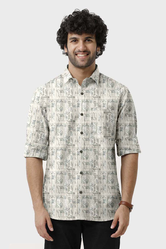 Casual printed shirt for mens
