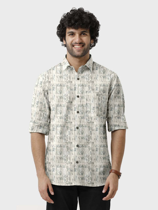 Casual printed shirt for mens