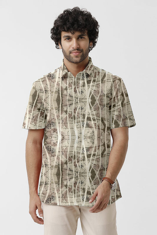 Casual printed shirt for mens