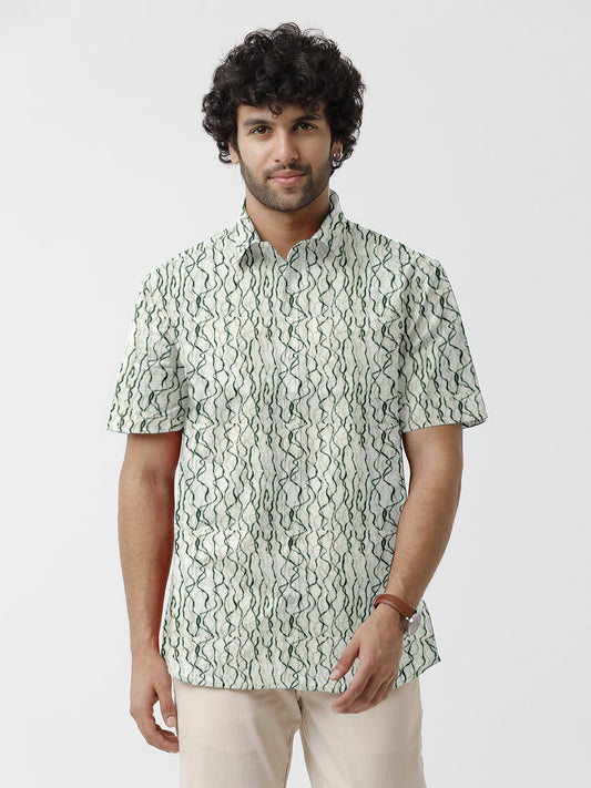 Casual printed shirt for mens