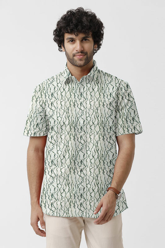 Casual printed shirt for mens