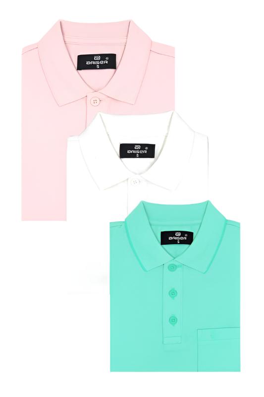 Golf Polo - Multicolor T-Shirts Pack Of 3 Combo For Men | Ariser