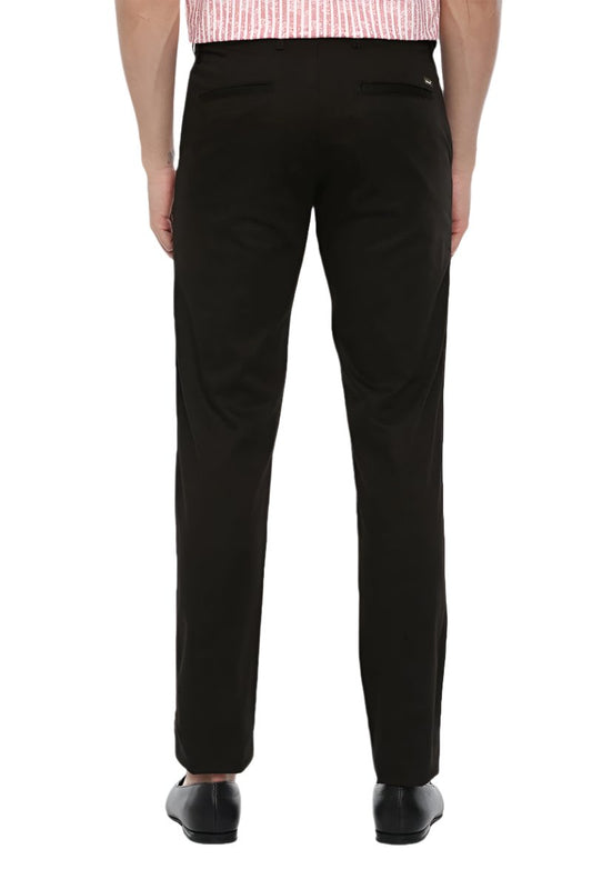 Bronx Chinos - Charcoal Black Trouser For Men | Ariser