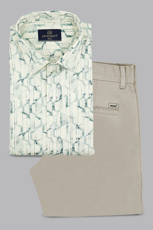 ice mint cream printed