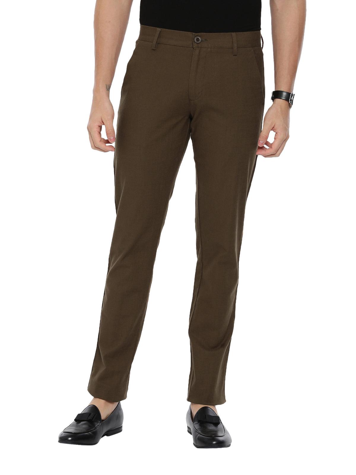 Cotton Slub Trousers