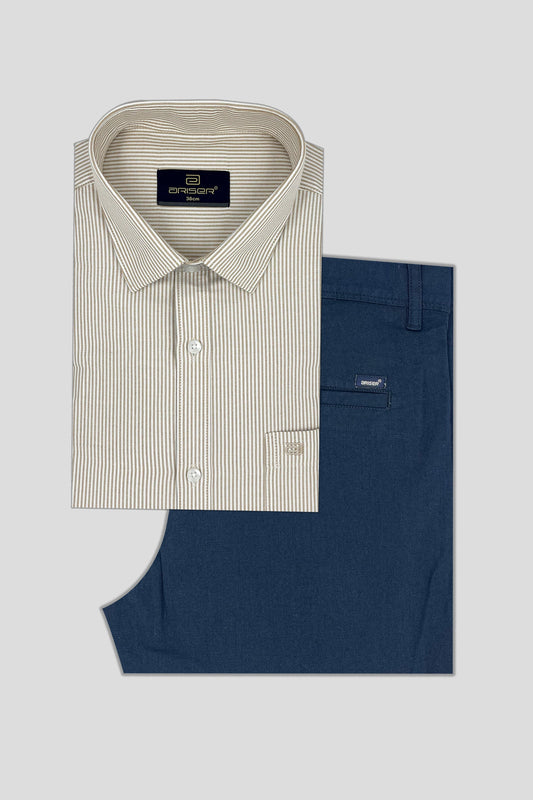 Mens shirts and trouser combo