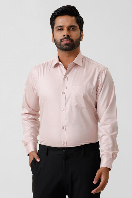 solid color shirt
