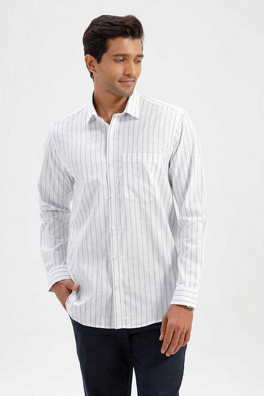 Men's Casual Poly Cotton Shirt