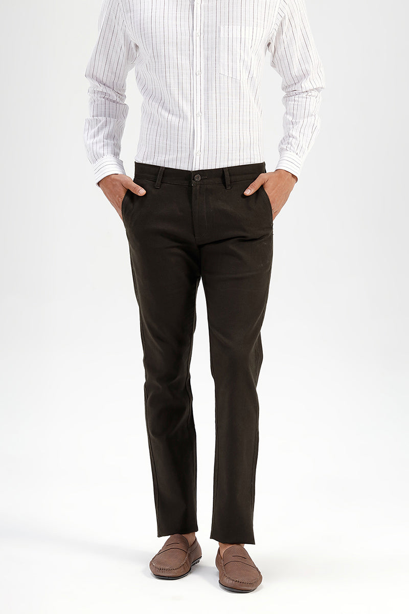 Cotton Slub Trousers