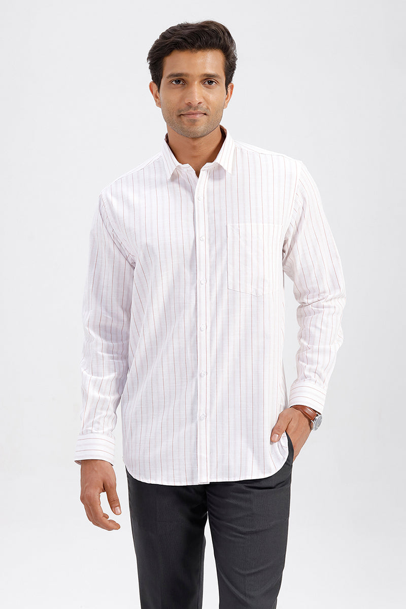Men's Casual Poly Cotton Shirt