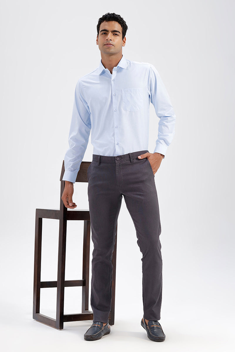 Men's Light Tan Office Shirt