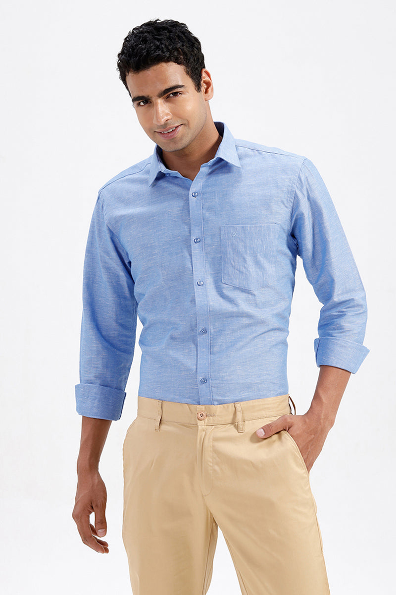 Formal Sky Blue Shirt