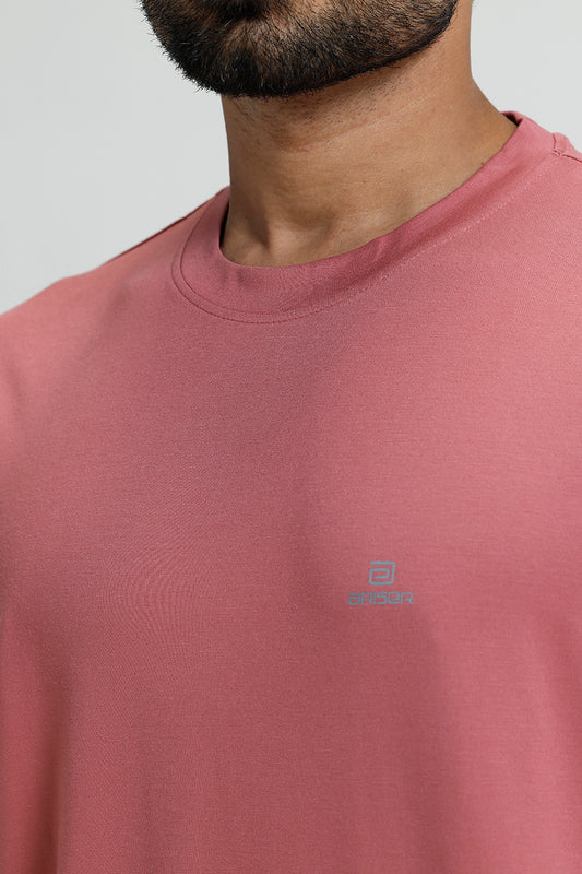 Men’s soft red sport round neck T-shirt by Ariser