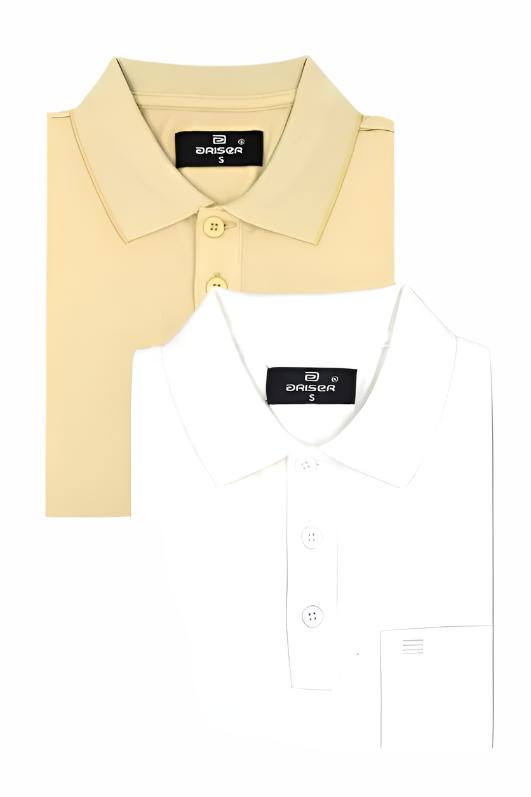 Golf Polo - Collar T-Shirts Pack Of 2 Combo For Men | Ariser