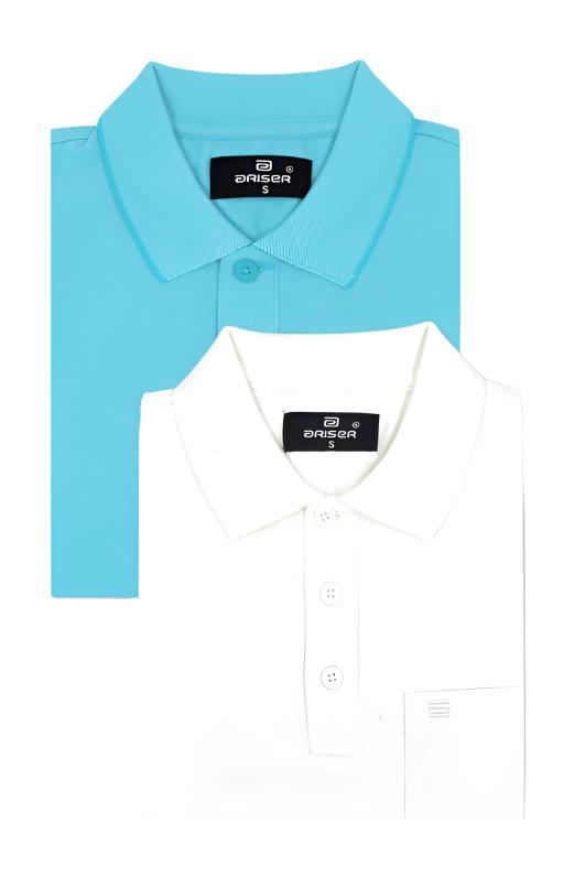 Golf Polo - Collar T-Shirts Pack Of 2 Combo For Men | Ariser