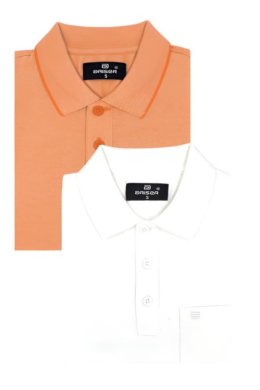 Golf Polo - Collar T-Shirts Pack Of 2 Combo For Men | Ariser