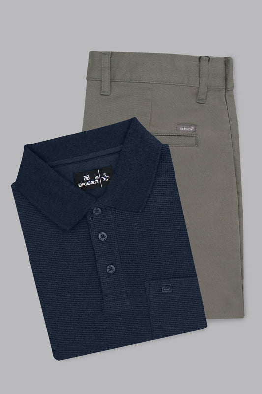 slate gray chino trouser men
