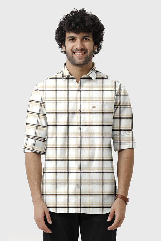 Stylish mens checked shirts