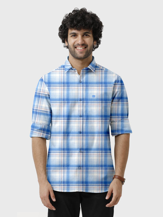 Stylish mens checked shirts