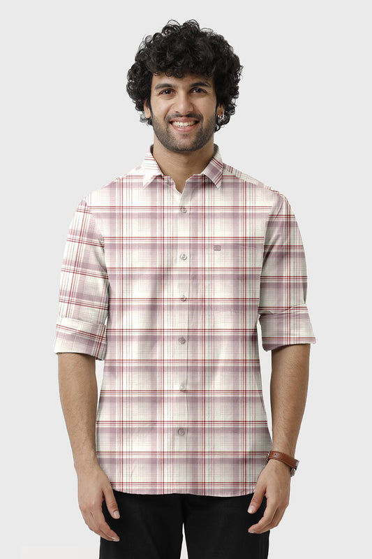 Stylish mens checked shirts