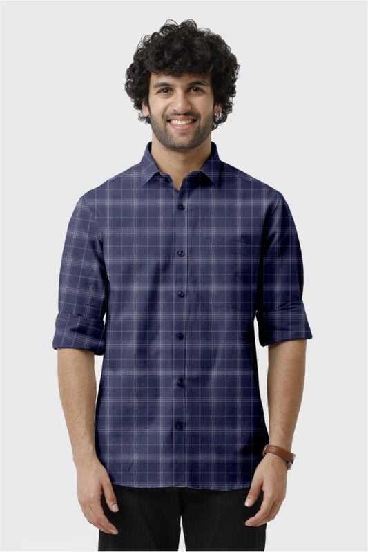 Formal Checked Shirt for Men