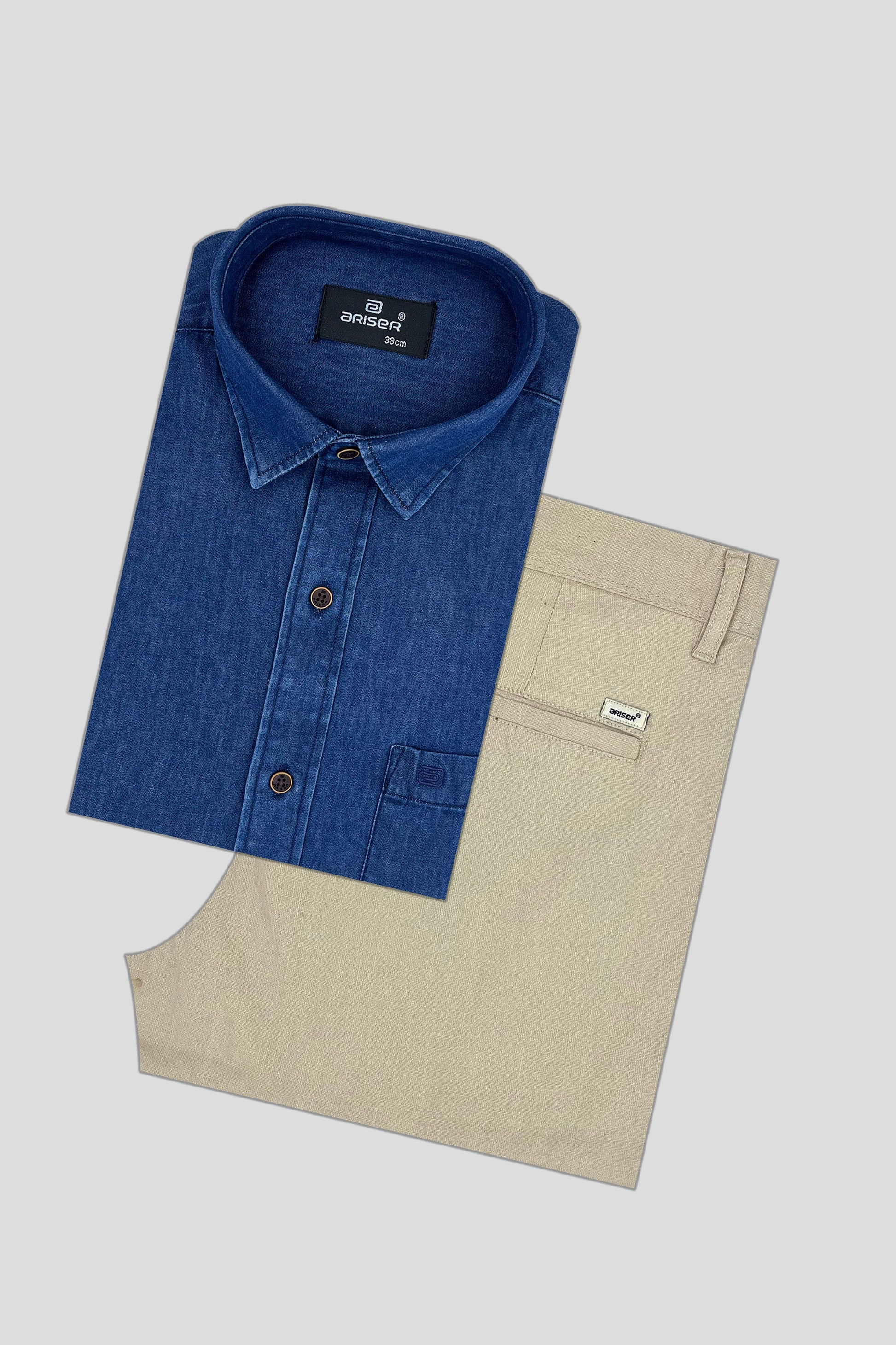 Denim + Kansas combo wear