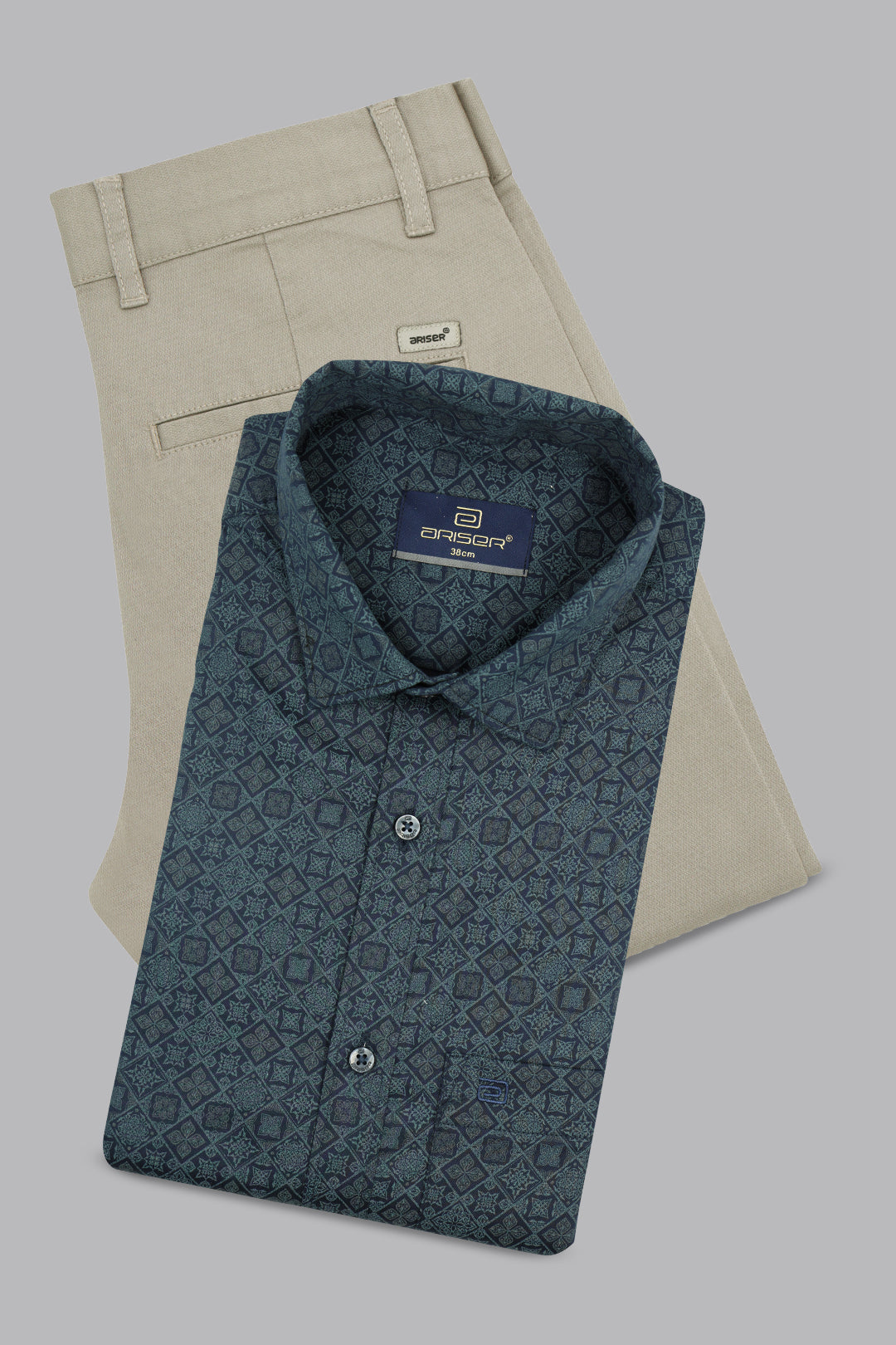 steel gray trouser
