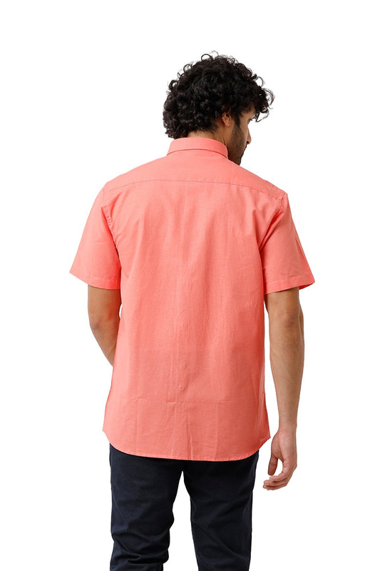 Jute Classic - Bean Red Formal Shirt For Men | Ariser