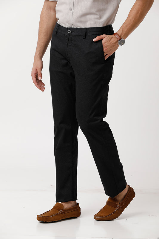 Kansas - Black Trouser For Men | Ariser