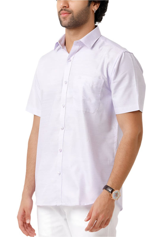 Tuscany - Light Purple Formal Shirts for Men | Ariser