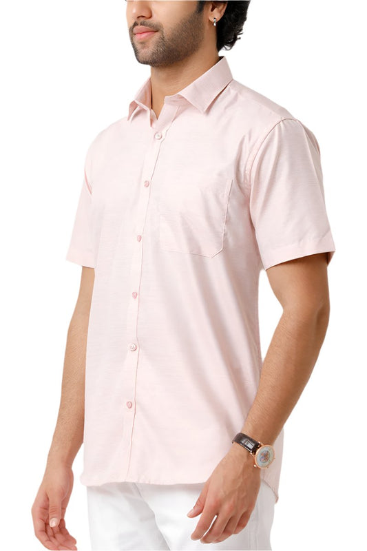 Tuscany - Pink Formal Shirts for Men | Ariser