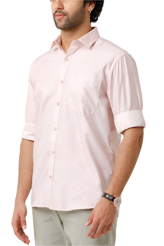 Tuscany - Pink Formal Shirts for Men | Ariser